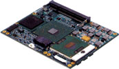 Figure 4: A COM Express board, the ETXexpress-PM from Kontron, incorporates PCI Express